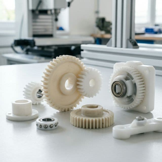 Nylon vs POM for Industrial Gears and Bushings