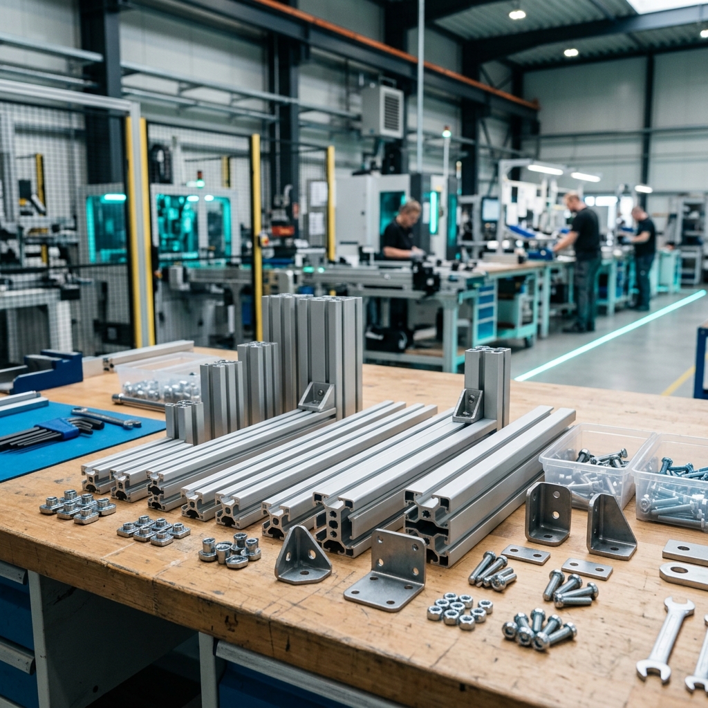 Accesorios para Perfil de Aluminio: Guía Completa de Extrusión T-Slot